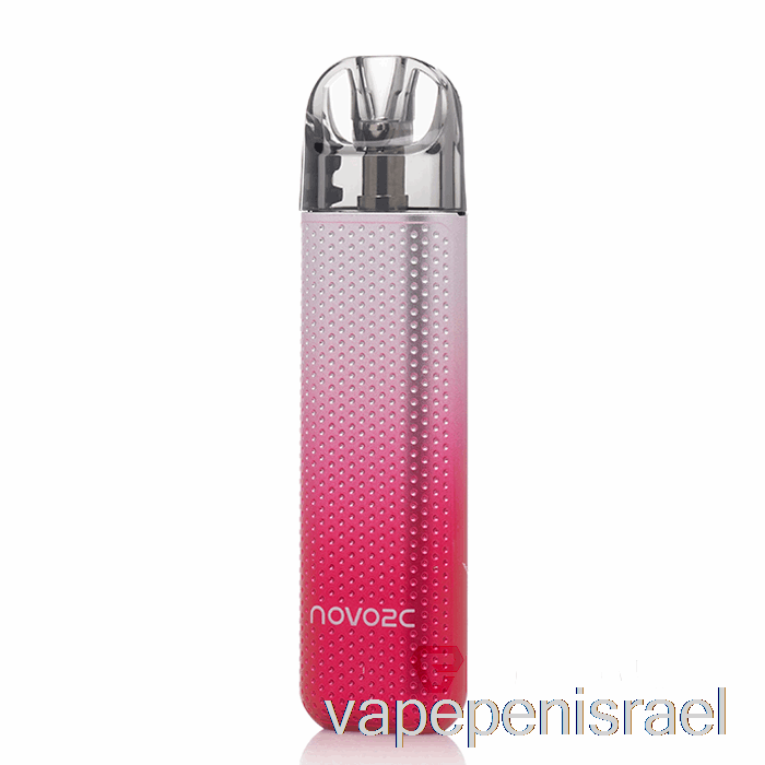 חד פעמי Vape Israel Smok Novo 2c Pod System כסוף אדום